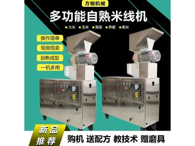 电动自熟金丝面条成型机 商用杂粮荞麦面条机 玉米碴条机 方锐图1