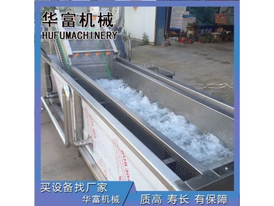 真空包装牛肉干清洗风干流水线设备 袋装食品清洗沥水风干设备图1