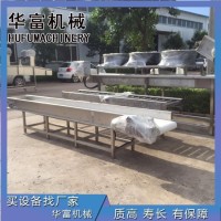 全自动巴氏杀菌后鸡腿鸭腿熟食风干线 软包装袋食品翻转式风干机
