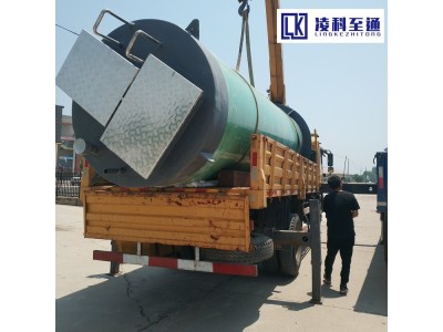 一体化泵站新疆一体化废水提升泵站凌科环保图1