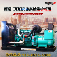 300kw潍柴柴油发电机 备用电源发电机组