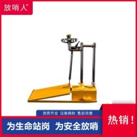 放哨人品牌FSR0302不锈钢复合式冲淋洗眼器