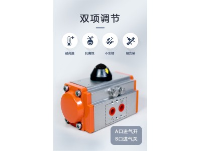 不锈钢气动法兰球阀Q641F-16P三联件切断阀图1