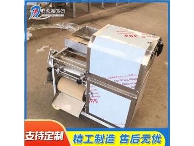 鲢鱼丸子全套设备 鲢鱼采肉机 小型鱼肉丸子机销售 操作简单图1