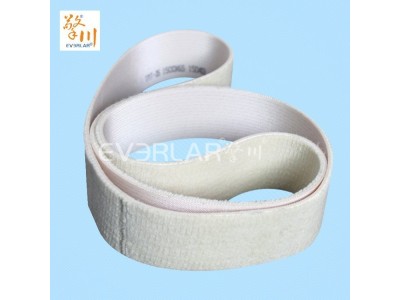 擎川everlar 白色PVC除尘毛毡输送带图1