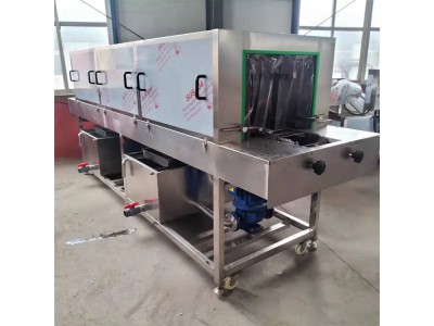 鱼豆腐筐子清洗机 物流转运箱清洗设备 烧烤盘清洗机器图1