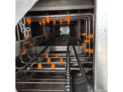 景翔洗筐机 大型食品周转筐清洗机 全自动塑料框清洗设备图1