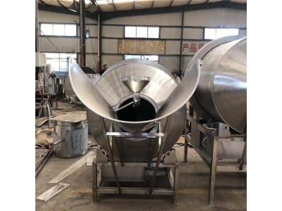 拌料机 大型滚筒搅拌机 304不锈钢拌料设备 小型拌料机器图1