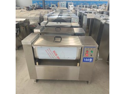 全自动火腿肠拌馅机 腊肠加工搅肉馅机器 肉丸和馅设备图1