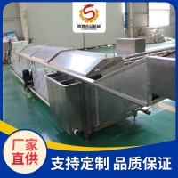 培根火腿巴氏杀菌流水线 QQ肠高温蒸煮杀菌设备 隆胜杀菌线