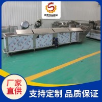 果蔬不锈钢巴氏杀菌杀青机 隆胜全自动控制系统杀菌流水线