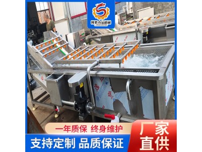 多功能青椒清洗设备 不锈钢气泡清洗机 发货迅速图1