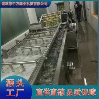 喷淋式气泡清洗机 水浴式叶菜类气泡清洗线 按需定制