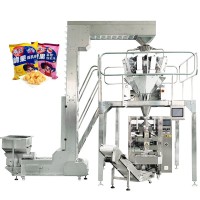 全自动膨化食品包装机 糖果颗粒自动包装机械