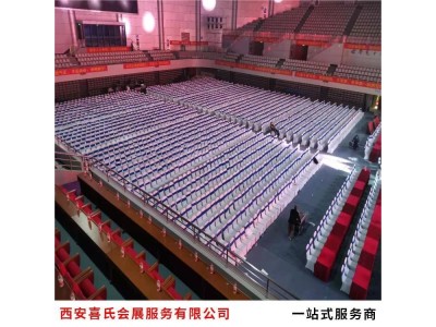篷房租赁 大型展览活动用桌椅沙发铁马 西安一站式供应图1