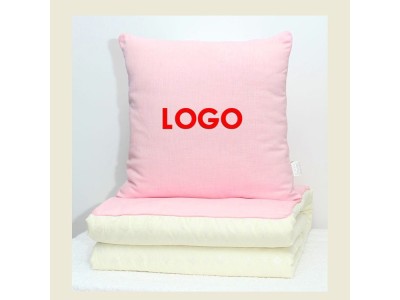 广告抱枕定做 彩印创意枕定制LOGO活动礼品抱枕被家纺礼图1