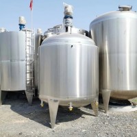 二手不锈钢抛光搅拌罐 不锈钢抛光罐 海鹏 夹套电加热搅拌设备