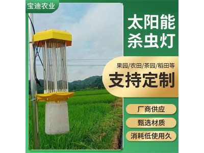 病虫测防系统频振式杀虫灯杆 立杆式太阳能杀虫灯 景观式诱虫灯图4