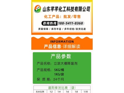 大棚降温剂 蔬菜大棚用 物理降温 剂 遮阳涂料 隔热立凉图1