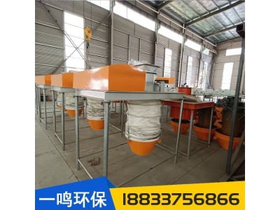 长期供应 散装机除尘布袋 吊环式钢圈伸缩袋 伸缩布筒图1