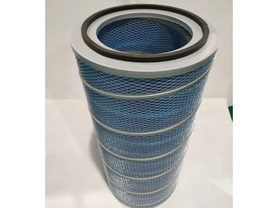 国海 耐高温工业除尘滤筒 粉尘煤灰空气过滤器滤芯图1