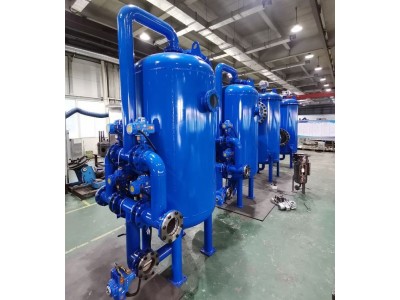 国海 石英砂活性炭多介质过滤器 农业灌溉水处理图1
