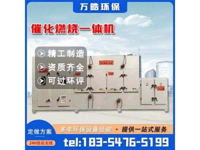 催化燃烧一体机 喷漆房吸附装置 空气净化设备 万皓环保图1