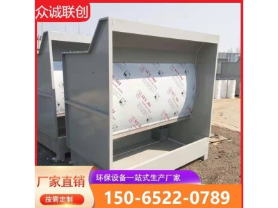 水帘柜 ZC-SLG型 喷漆房用喷漆柜 漆雾净化柜图1