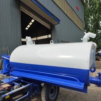 三轮车3立方真空运输吸粪罐 全封闭压力罐 不锈钢材质