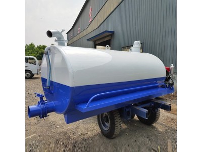 环卫农用三轮车3立方吸粪罐 大吸力真空抽粪泵 世鸿可定制图1