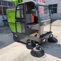 电动封闭式扫路车 工厂车间扫地车 路面吸尘扫地机 道路清扫车