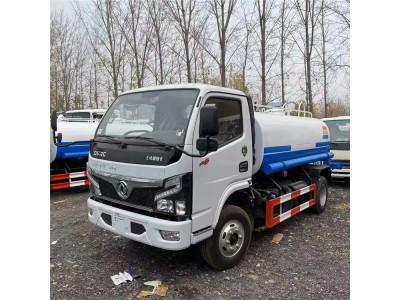 物业小区绿化洒水车 国六环卫大型喷洒车 加装雾炮图1