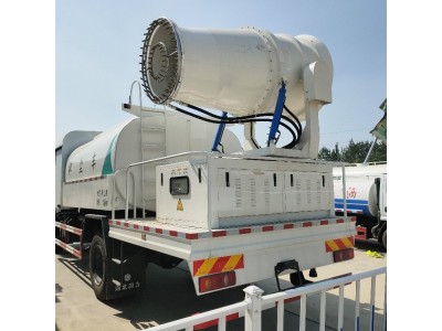 国六东风雾炮抑尘车 降温喷洒车 优良材质不易损坏图1
