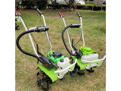 轻便式微型除草机 小型农用松土机 蔬菜大棚翻地机图1
