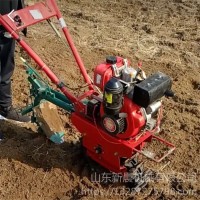 气死牛微耕机果园开沟除草机药材扶垄机8马力链轨微耕机