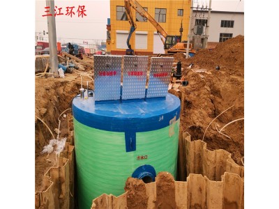 智能预制式污水提升泵站 雨水一体式泵站 可定制可代加工图1