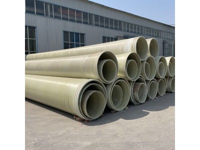 玻璃钢缠绕压力管道 电力电缆穿线管道 市政污水管道液体管图1