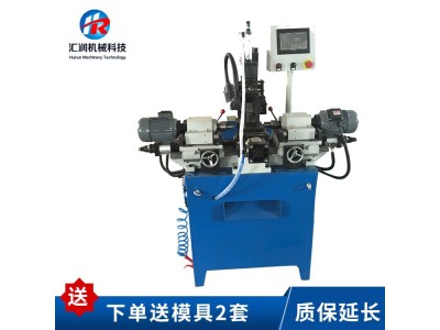 双头气动短料倒角机 小料倒角机超小料双头倒角机图1