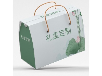 新年手提彩箱 中秋节创意包装盒 纸箱厂订做设计可加LOGO图1