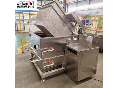 杰西玛供应卤牛肉夹层锅 牛肉干卤煮加工设备 风干牛肉卤煮锅图1