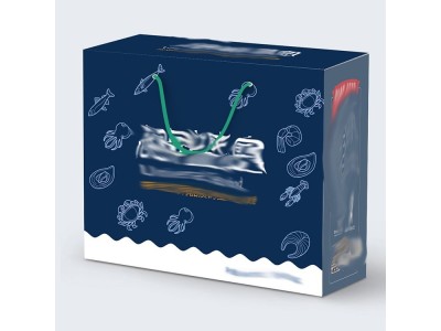 柚子礼盒 创意外包装手提盒 纸箱厂订做制作设计可加LOGO图1