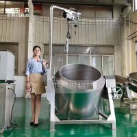 卤肉加工设备 鸡鸭肉卤煮锅 杰西玛定制可倾式夹层锅