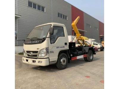 物业3-5方车厢可卸式钩臂垃圾车 装载大 起重能力5-18吨图1
