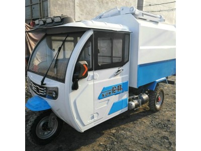 小型电动挂桶垃圾车 新能源自装自卸清运车 适用广泛图1