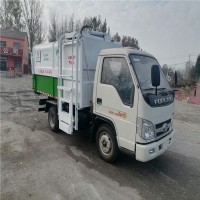 8立方东风环卫挂桶式垃圾车 侧装挂桶自装卸清运车