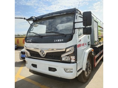 5-12方城镇下水道东风高压清洗吸污车 自吸自排图1