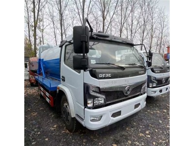 国六大型吸污车 污泥压缩处理车 工作速度快 容量大图1