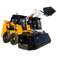 清扫车 XF550洒水无尘 滑移装载机式
