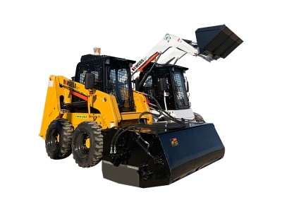 清扫车 XF550洒水无尘 滑移装载机式图1