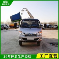 19年1月上牌东风多利卡D7 8立方挂桶压缩垃圾车